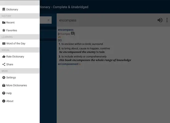 Collins English Dictionary - Complete & Unabridged android App screenshot 4
