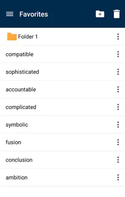 Collins English Dictionary - Complete & Unabridged android App screenshot 8